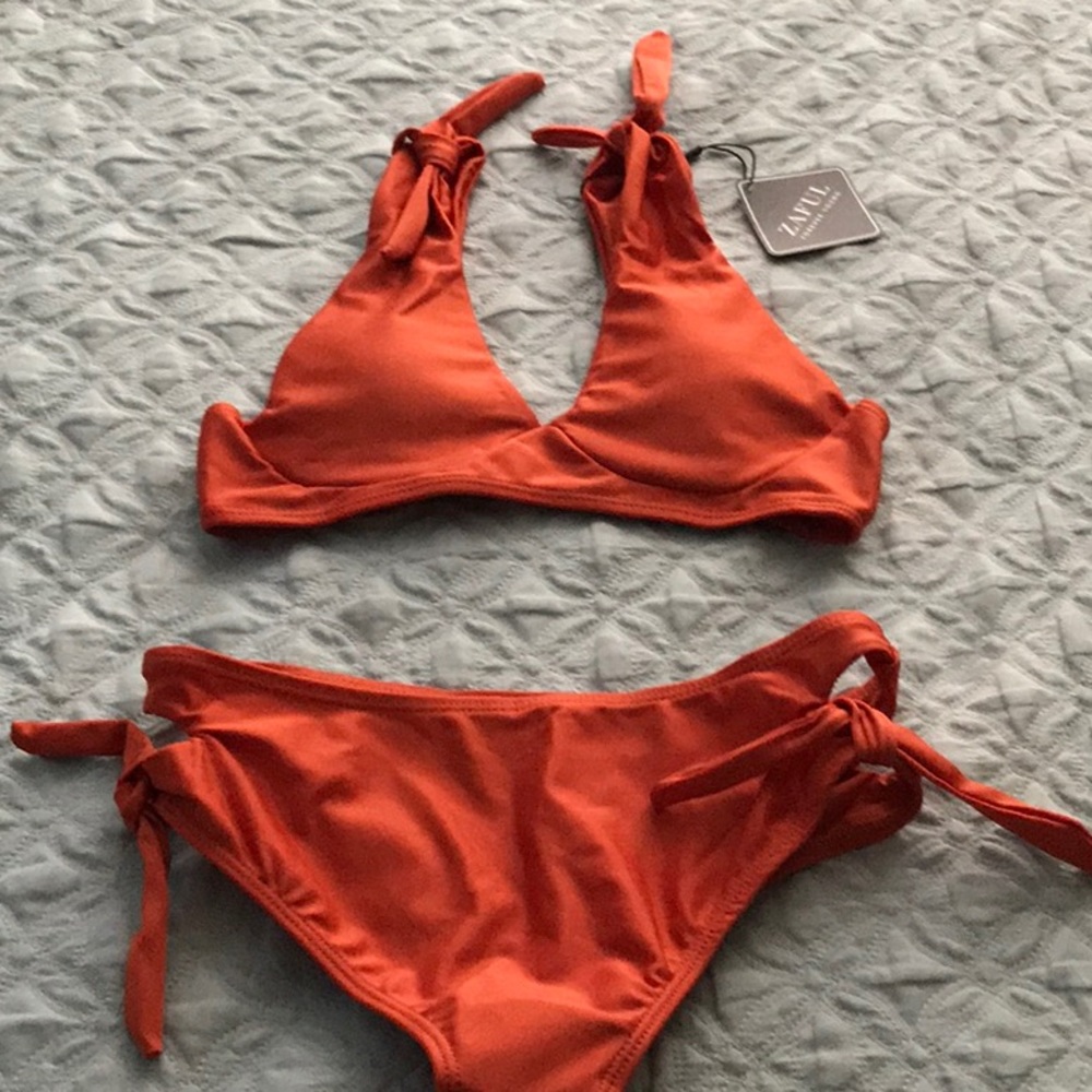 Chestnut Zaful bikini